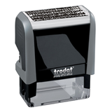 4912 Trodat Printy 4912 Self Inking Text Stamp ID Black, 47x18mm, Replacement inkpad 6/4912